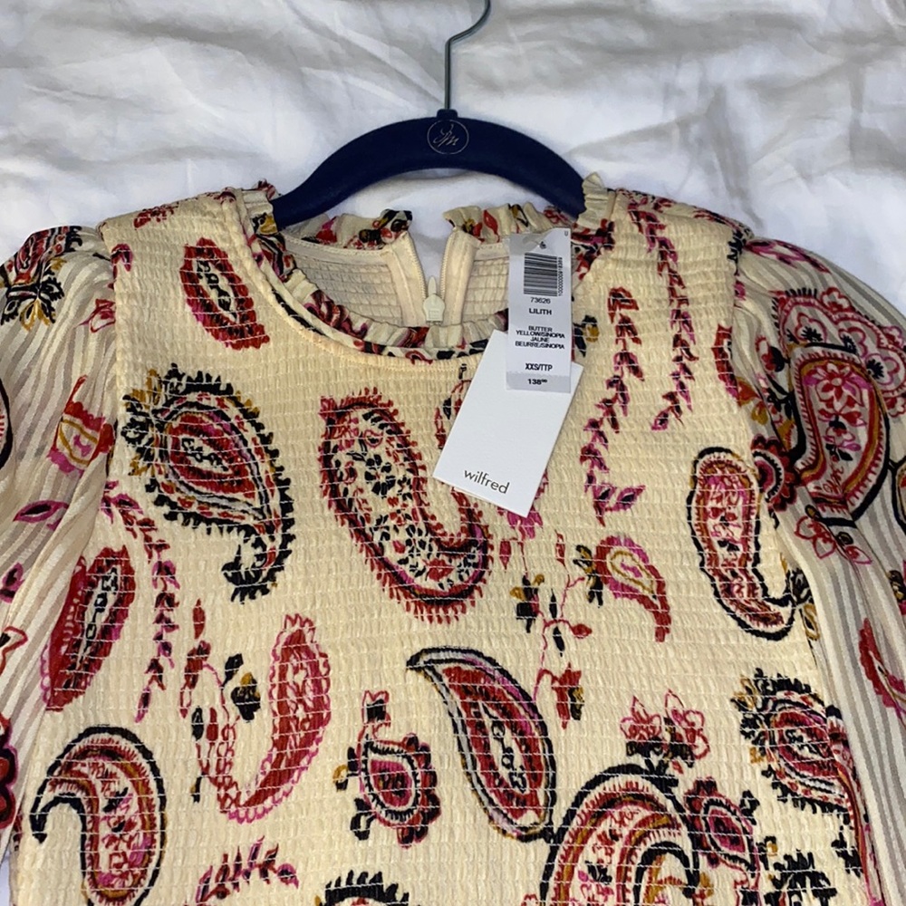 Wilfred pattern blouse XXS - Picture 2 of 4